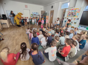 "Spotkania z muzyką" - jesienne muzykowanie w przedszkolu