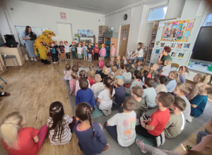 "Spotkania z muzyką" - jesienne muzykowanie w przedszkolu